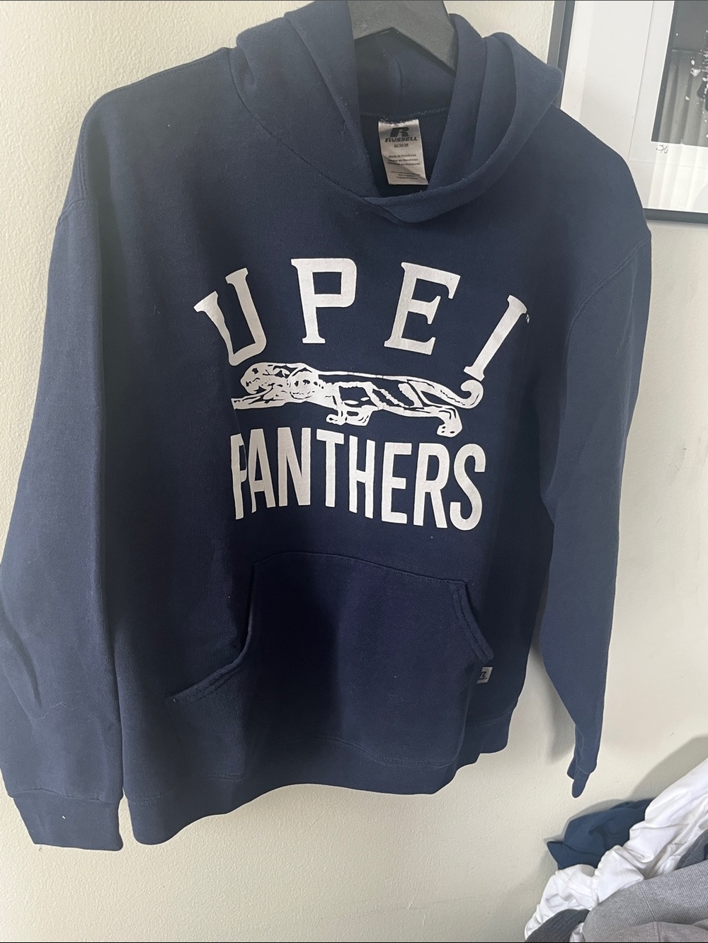 Russell Athletic Navy UPEI Panthers Pullover Hoodie